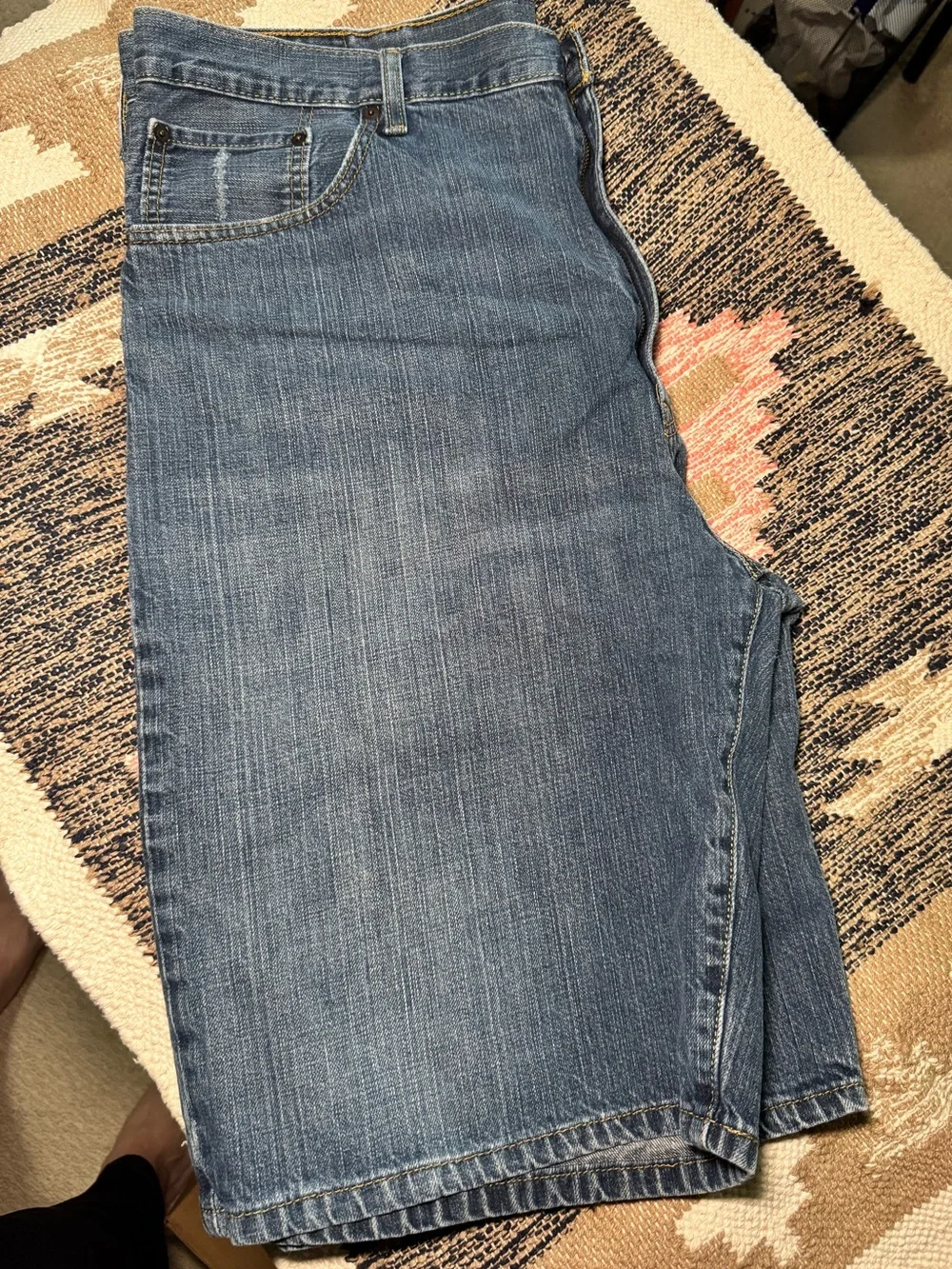 Levi's Men's Blue Denim Jean Shorts